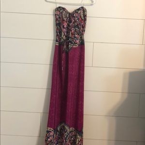 Strapless Maxi Dress